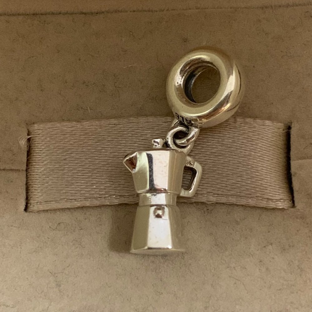 Pandora Coffee Lovers Dangle Charm Pendant